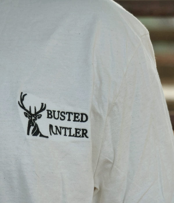 Busted Antler T-Shirt Logo on Back