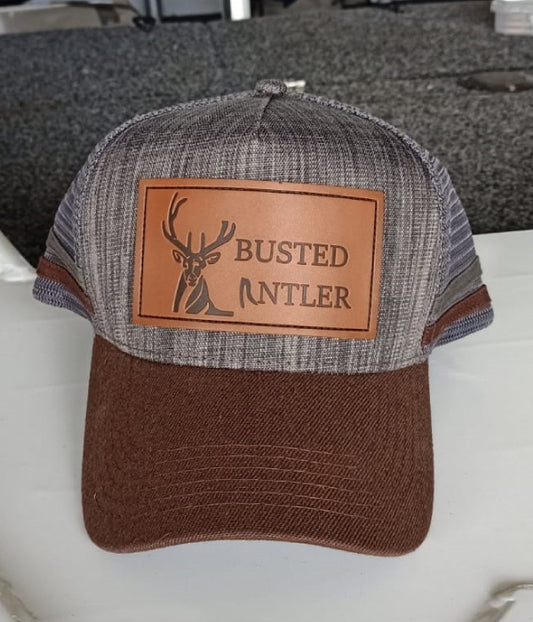 Leather Patch Caps